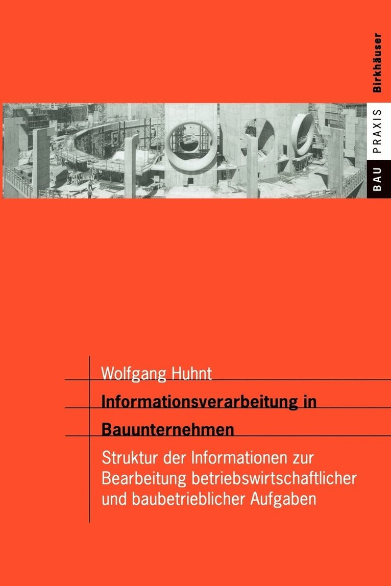 Informationsverarbeitung in Bauunternehmen
