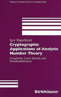 bokomslag Cryptographic Applications of Analytic Number Theory