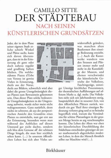 Camillo Sitte - Städtebau nach seinen künstlerischen Grundsätzen, Häftad