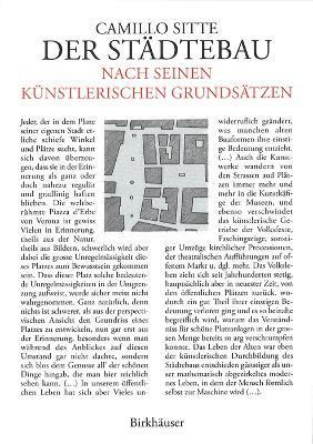 Camillo Sitte - Städtebau nach seinen künstlerischen Grundsätzen, Häftad