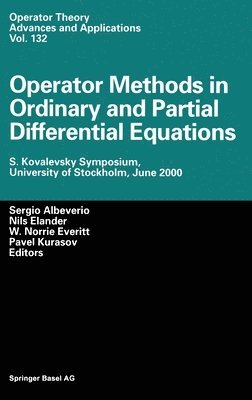 bokomslag Operator Methods in Ordinary and Partial Differential Equations