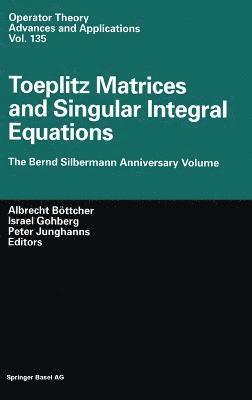 Toeplitz Matrices and Singular Integral Equations 1