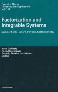 bokomslag Factorization and Integrable Systems