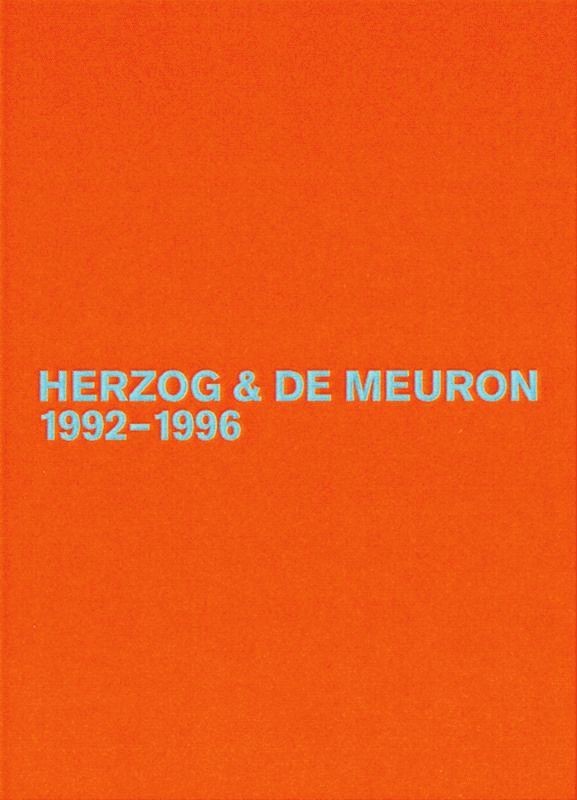 Gerhard Mack - Herzog & de Meuron 1992-1996, Inbunden. Tillgänglighet: Tillfälligt slut