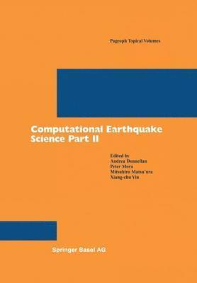 Computational Earthquake Science Part II 1