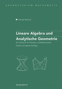 bokomslag Lineare Algebra und Analytische Geometrie