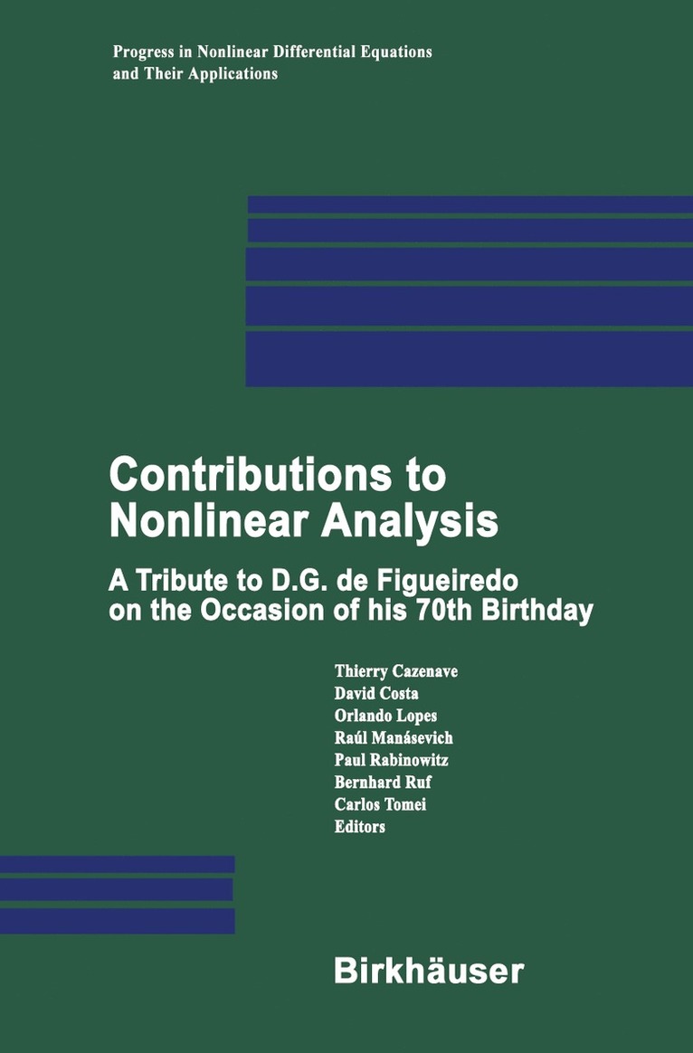 Contributions to Nonlinear Analysis 1