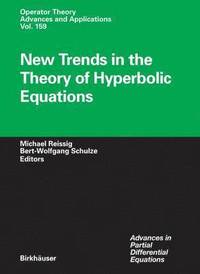 bokomslag New Trends in the Theory of Hyperbolic Equations
