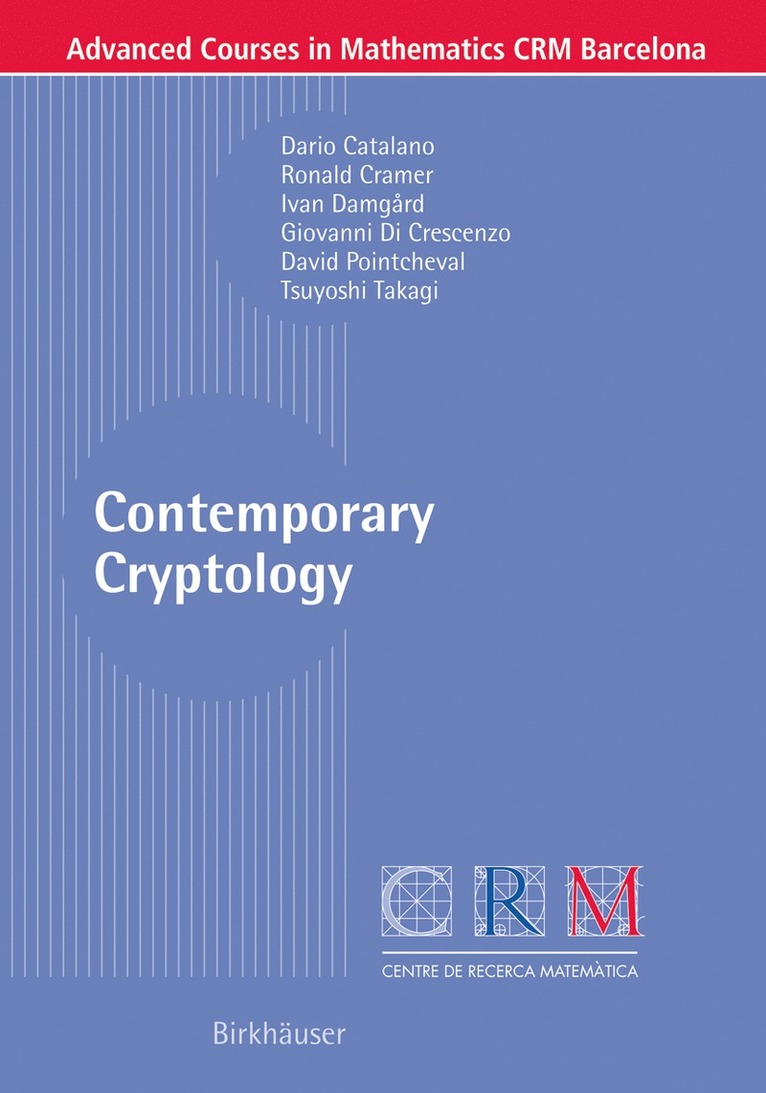 Contemporary Cryptology 1