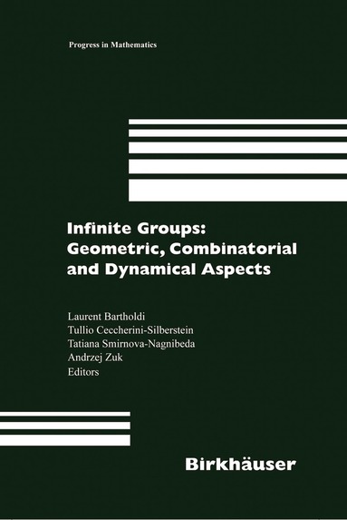 Laurent Bartholdi, Tullio Ceccherini-Silberstein, Tatiana Smirnova-Nagnibeda, Andrzej Zuk - Infinite Groups: Geometric, Combinatorial and Dynamical Aspects, Inbunden