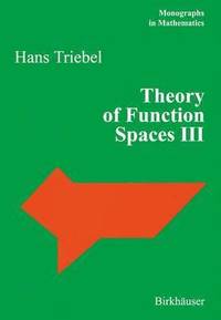 bokomslag Theory of Function Spaces III