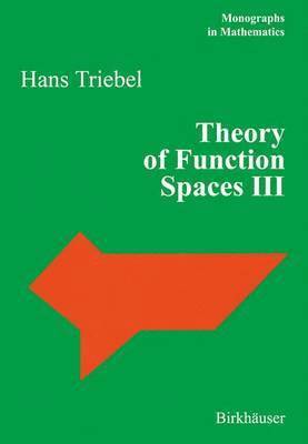 Theory of Function Spaces III 1