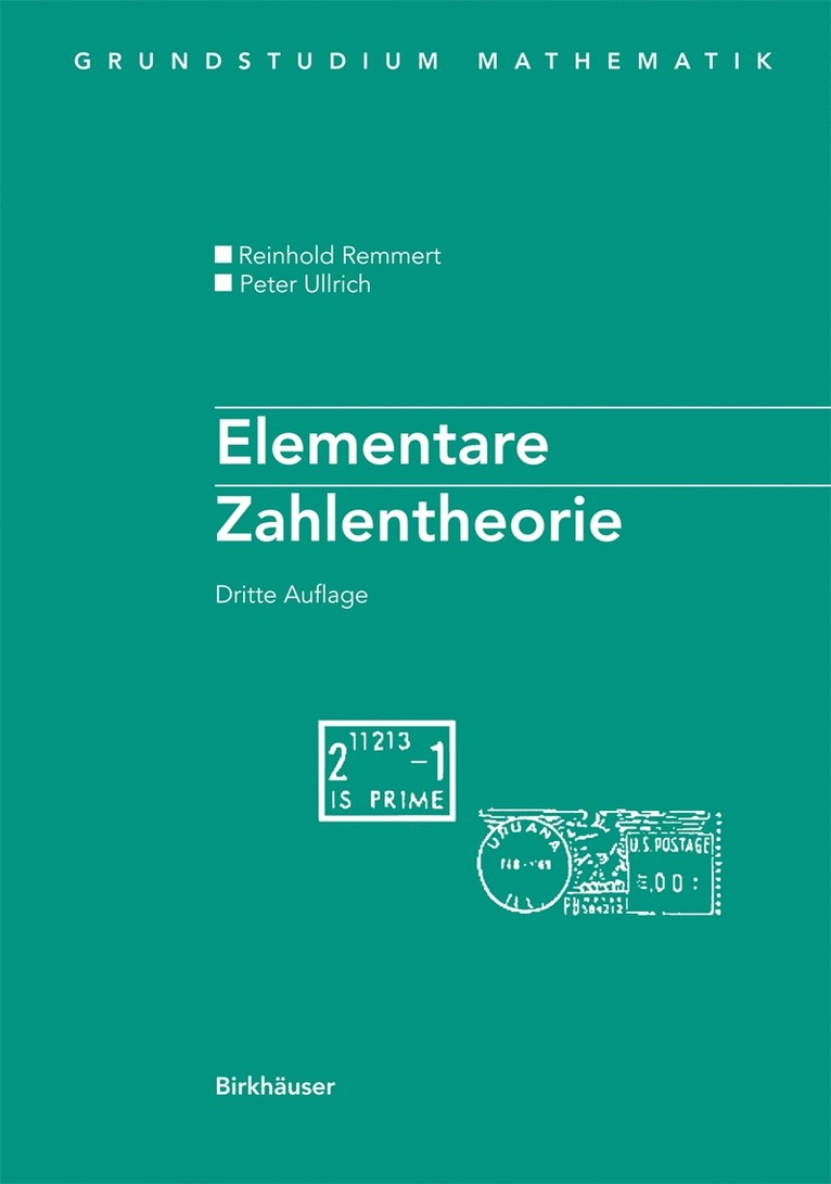 Reinhold Remmert, Peter Ullrich - Elementare Zahlentheorie, Häftad