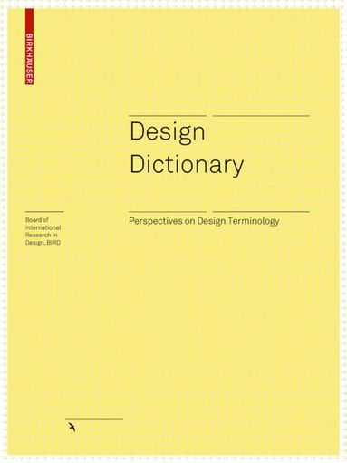 Michael Erlhoff, Timothy Marshall - Design Dictionary, Inbunden