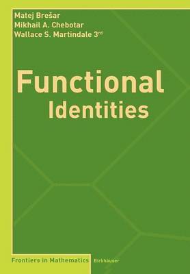 bokomslag Functional Identities