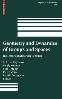 bokomslag Geometry and Dynamics of Groups and Spaces