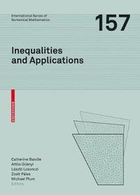 bokomslag Inequalities and Applications