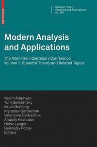 bokomslag Modern Analysis and Applications