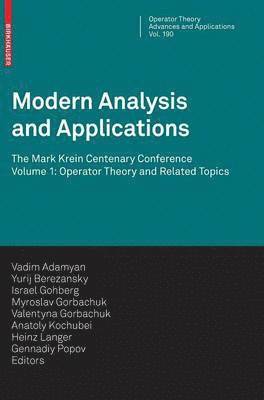 Modern Analysis and Applications 1