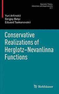 bokomslag Conservative Realizations of Herglotz-Nevanlinna Functions