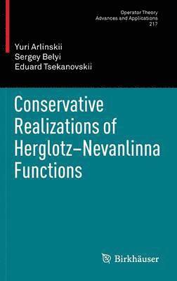 Conservative Realizations of Herglotz-Nevanlinna Functions 1