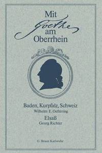 bokomslag Mit Goethe am Oberrhein