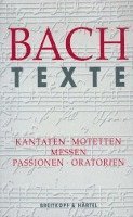 bokomslag Bach Texte