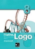 bokomslag Mathe.Logo 8. Arbeitsheft. Wirtschaftsschule Bayern