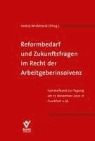 bokomslag Reformbedarf und Zukunftsfragen im Recht der Arbeitgeberinsolvenz