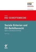 bokomslag Soziale Kriterien und EU-Beihilfenrecht