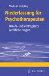 bokomslag Niederlassung für Psychotherapeuten