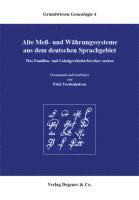 bokomslag Alte Mess- und Währungssysteme aus dem deutschen Sprachgebiet