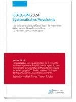 bokomslag ICD-10-GM 2024 Systematisches Verzeichnis