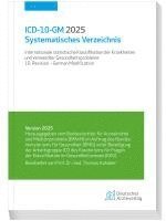 bokomslag ICD-10-GM 2025 Systematisches Verzeichnis