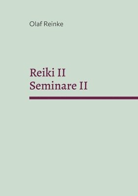 bokomslag Reiki II