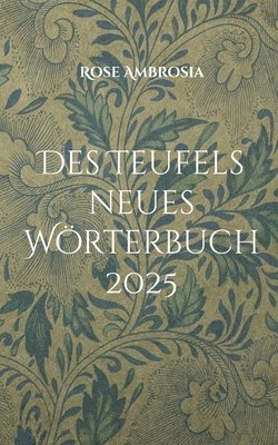 bokomslag Des Teufels neues Wörterbuch