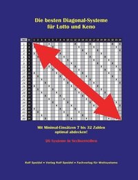 bokomslag Die besten Diagonal-Systeme für Lotto und Keno: Mit Minimal-Einsätzen 7 bis 32 Zahlen optimal abdecken! 26 Systeme in Sechserreihen