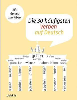 bokomslag 30 häufigsten Verben auf Deutsch