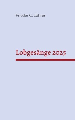 bokomslag Lobgesnge 2025