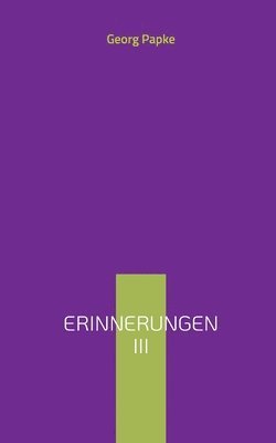 Erinnerungen: Ein Neuanfang 1