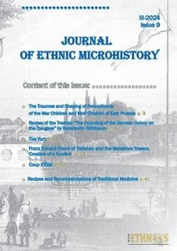 bokomslag Journal of Ethnic Microhistory: Issue 9, III-2024