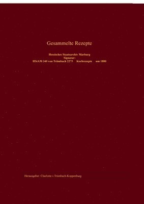 bokomslag Gesammelte Rezepte