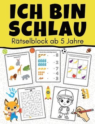 bokomslag Ich bin schlau - Rätselblock ab 5 Jahre