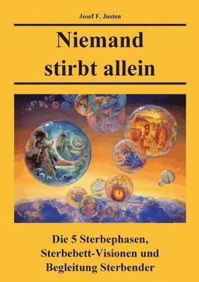 bokomslag Niemand stirbt allein: Die 5 Sterbephasen, Sterbebett-Visionen und Begleitung Sterbender