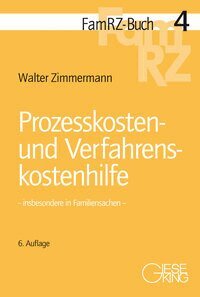 Walter Zimmermann - Prozesskosten- und Verfahrenskostenhilfe, Häftad