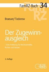 Max Braeuer, Valentin Todorow - Der Zugewinnausgleich, Häftad
