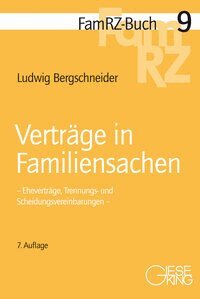 Ludwig Bergschneider - Verträge in Familiensachen, Häftad