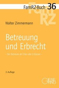 Walter Zimmermann - Betreuung und Erbrecht, Häftad