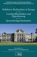 Wolfgang Hau, Burkhard Hess - Kollektiver Rechtsschutz in Europa - Gerichtsöffentlichkeit und Digitalisierung - Sportschiedsgerichtsbarkeit, Häftad