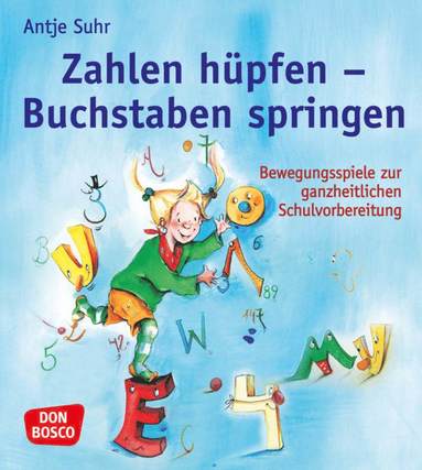 bokomslag Zahlen hüpfen - Buchstaben springen